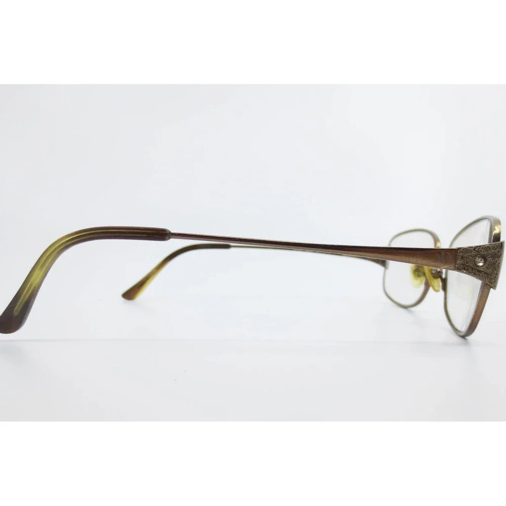 Catherine Deneuve CD-309 SBRN Satin Brown Oval Eyeglass Frames 54-16-135